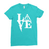 harry love Ladies Fitted T-Shirt