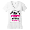 I've Been Called A Lot Of Names But Momma Is My Favorite Women's V-Neck T-Shirt