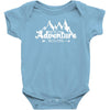 and so the adventure begins Baby Bodysuit