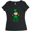 irish name Women's Triblend Scoop T-shirt