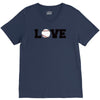 love baseball V-Neck Tee