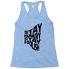 stay hungry stay foolish Racerback Tank