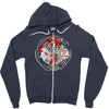 nerd boy Zipper Hoodie