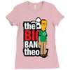 funny big bang theory sheldon, ideal gift or birthday present. Ladies Fitted T-Shirt