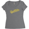 unathletic Women's Triblend Scoop T-shirt