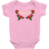 sassy with roses Baby Bodysuit