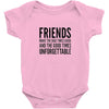 friends Baby Bodysuit