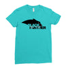 black panther logo Ladies Fitted T-Shirt