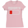 mondays suck Ladies Fitted T-Shirt