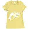 ask me about my raptor! Ladies Fitted T-Shirt