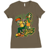scott radio Ladies Fitted T-Shirt
