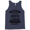 Super Cool Grandmother Of A Freaking Awesome Grandson Tank Top