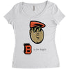 the big b Women's Triblend Scoop T-shirt