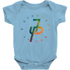 jake paul colorful Baby Onesie