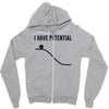 i have potential energy Zipper Hoodie