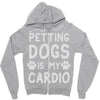 pet dog ladies slogan Zipper Hoodie