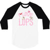 i love lops lots 3/4 Sleeve Shirt