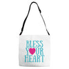bless your heart Adjustable Strap Totes