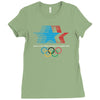 retro los angeles 1984 olympic games Ladies Fitted T-Shirt