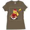 pikachu's revenge Ladies Fitted T-Shirt