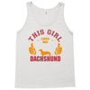 This Girl Loves Her Dachshund Tank Top