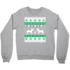 reindeer christmas ugly sweater Crewneck Sweatshirt