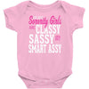classy sassy Baby Bodysuit