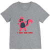 i only kiss boys V-Neck Tee
