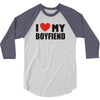 Gift For Girlfriend French Terry 3/4 Sleeve Shirt