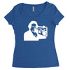 beethoven ghetto blaster Women's Triblend Scoop T-shirt