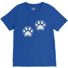 dog paws set of 2 V-Neck Tee
