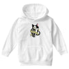 schrodinger cat tattoo Youth Hoodie