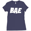 bae funny Ladies Fitted T-Shirt