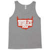 behind beard is a handsome man Tank Top