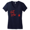 robot control Women's V-Neck T-Shirt