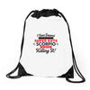 i never dreamed i'd grow up to be a super cute scorpio but here i am k Drawstring Bags