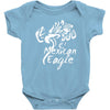 mexican eagle Baby Bodysuit
