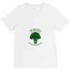 one cheer for broccoli V-Neck Tee