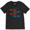 one shift two shift red shift blue shift V-Neck Tee