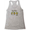 become a ninja turtle Racerback Tank