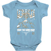war never changes Baby Onesie