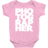 gift for photographer Baby Onesie