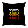 miami Throw Pillow