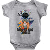 who loves cavalier king charles Baby Bodysuit