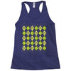 reduce, reuse, reargyle Racerback Tank