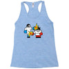 vector gamer boxing Racerback Tank