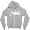 halloween spooky Zipper Hoodie