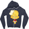 popelbob popcornkopf Zipper Hoodie
