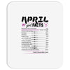 April Girl Facts Taurus Mousepad