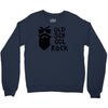 old school rock Crewneck Sweatshirt
